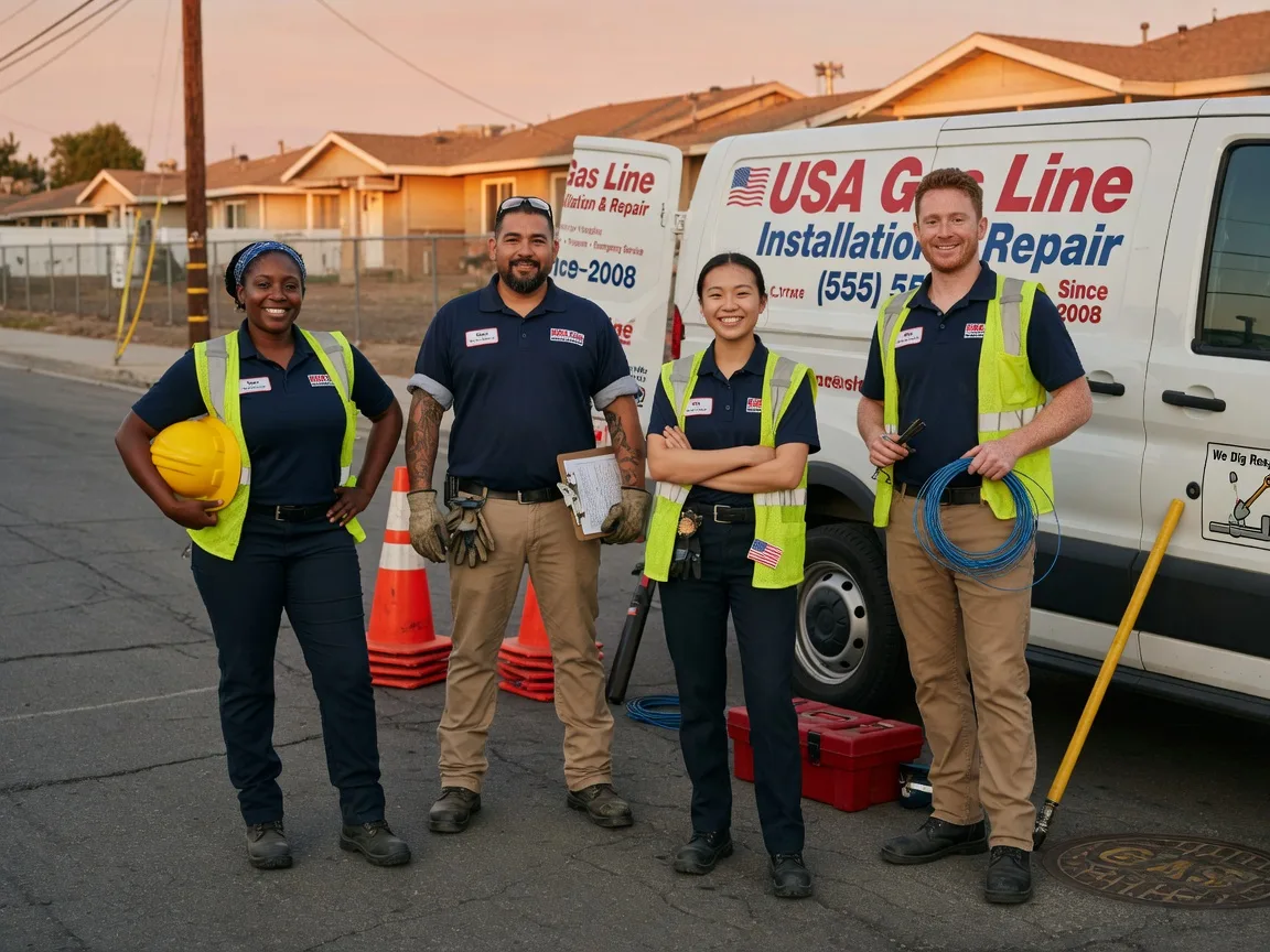 Gas Line Installation company in Steen, MN